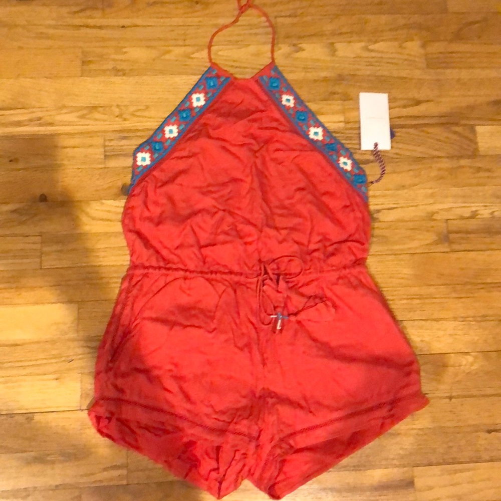 Piper bohemian short and halter romper